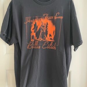 Billie Eilish Black Graphic T-Shirt